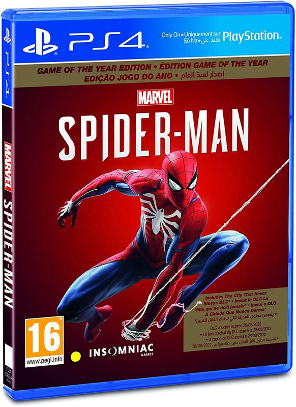 

Marvel Spider-Man Game of The Year Edition for PlayStation 4 (PS4) by Insomniac Games