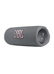 JBL Flip 6 Waterproof Portable Wireless Bluetooth Speaker, Grey