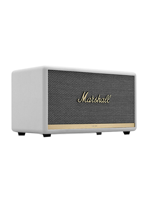 

Marshall Stanmore II Bluetooth Speaker, 80W, White