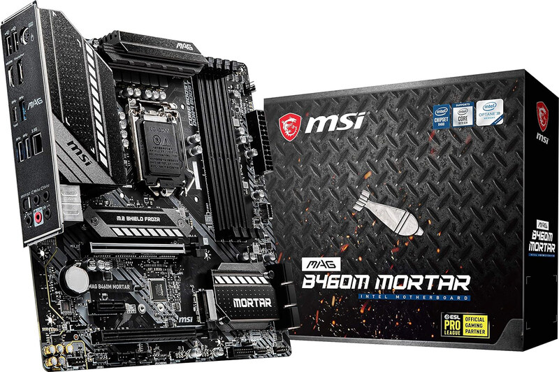 

Generic MSI MAG B460M Mortar Gaming Motherboard, Black