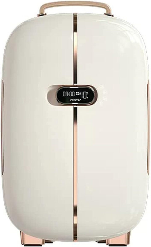 

Pinktop 13 Ltr Beauty Cosmetic Portable Makeup Fridge, Beige