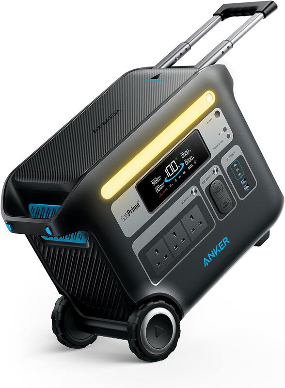 

Anker SOLIX F2000 Portable Power Station, 2400W, Black