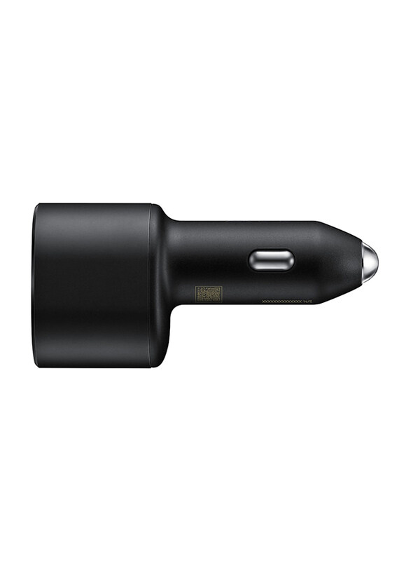 

Samsung EP-L5300XBEGWW Dual Port Car Charger, 45W with USB Type A to USB Type C Cable, Black