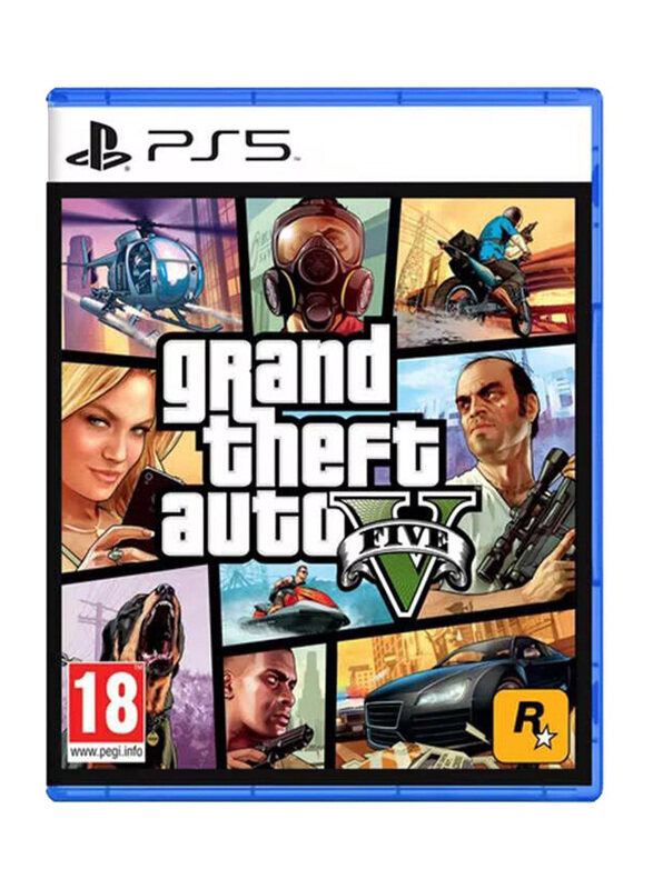 

Grand Theft Auto V Video Game for PlayStation 5 (PS5) International Version by Rockstar Games