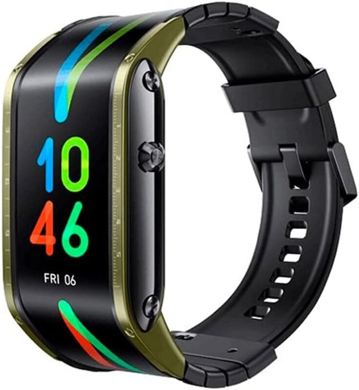 

Nubia 4.01 Inch Curved Screen Smartwatch, GPS, Green