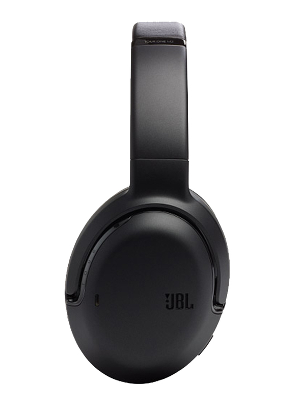 JBL Tour One M2 Wireless Over-Ear Noise Cancelling Headphones, Black