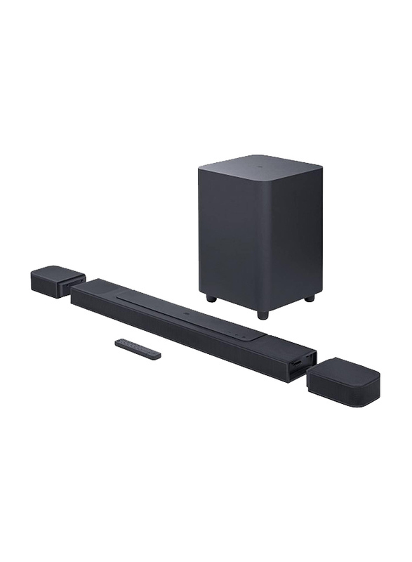 JBL BAR1000 7.1 Channel Soundbar with Detachable Surround Speaker, Black