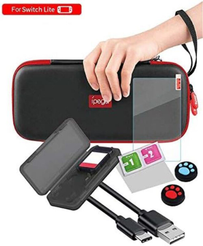 

Nintendo IPega 9-in-1 Essential Kit for Switch Lite, Multicolour