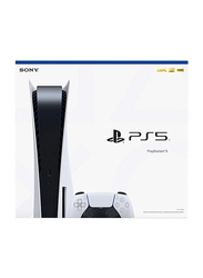 Sony PlayStation 5 Console, with 1 Controller, Disc Version, Black/White