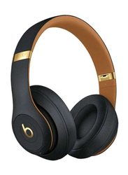 Beats Studio3 Wireless Over-Ear Noise Cancelling Headphones with Mic, Midnight Black/Gold
