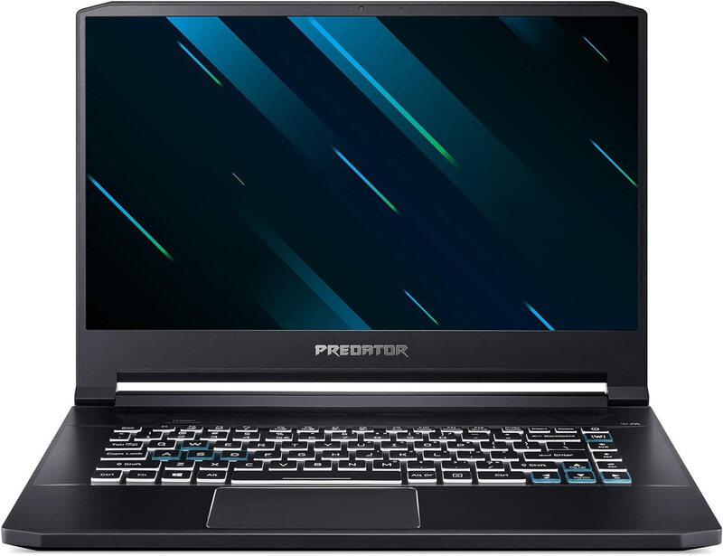 

Acer Predator Triton 5 Gaming Laptop, 15.6" FHD 144Hz Display, Intel Core i7-9750H 9th Gen 2.6 GHz, 1TB SSD, 32GB RAM, 8GB VRAM NVIDIA GeForce RTX 208