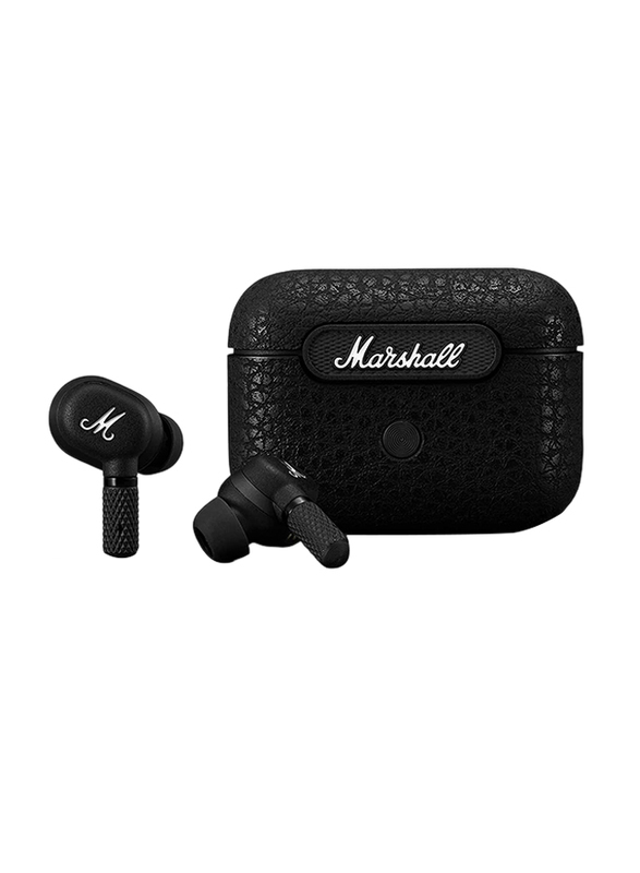 Marshall Motif True In-Ear Noise Cancelling Earbuds, Black