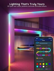 Govee RGBIC LED Light 10m, Alexa and Google Assistant Compatiable with, Smart WiFi APP Control Music Sync 10m LED Lights for Bedroom, Party, Gaming Room