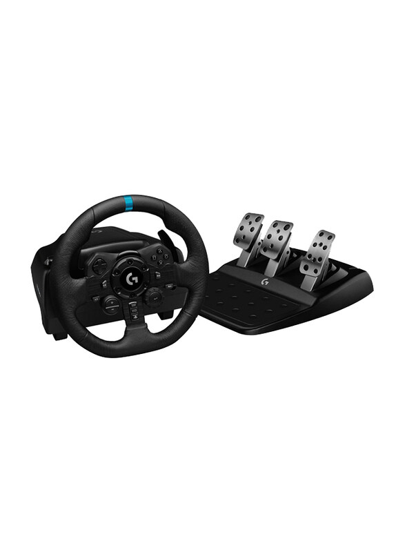 

Logitech G923 Driving Force Racing Wireless Wheel and Pedals for PlayStation 5, PlayStation 4 and PC, Black