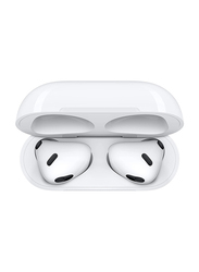 Apple Airpod (3rd Generation) Bluetooth/Wireless In-Ear Headphone, White