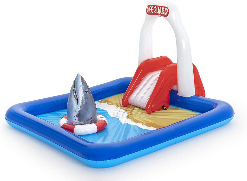 

Bestway 53079 Lifeguard Water Play Centre with Paddling Pool, Multicolour