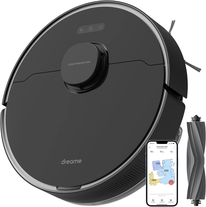 

Dreame Bot D10s Pro Robot Vacuum and Mop, Black