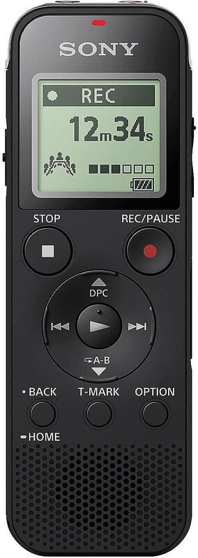 

Sony Stereo Digital Voice Recorder with Built-in USB, Black