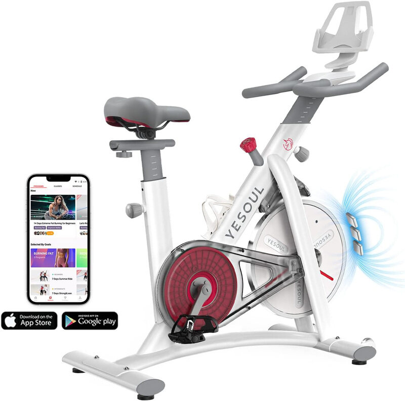 

Yesoul S3 Home Smart Cycling Exercise Bike, White