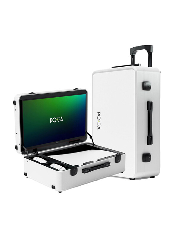 

Poga Lux Playstation 5 Premium Portable Console Travel Case, White