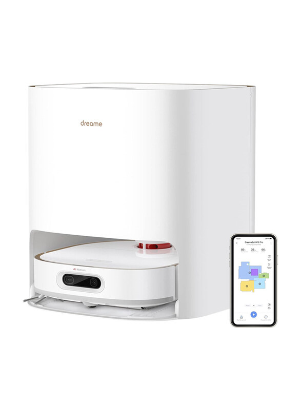 

Dreame W10 PRO Self-Cleaning Robot Vacuum, White
