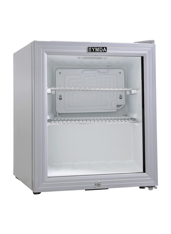 Yamada 49L Cooling Mini Glass Door Refrigerator, YCC60G, Sliver