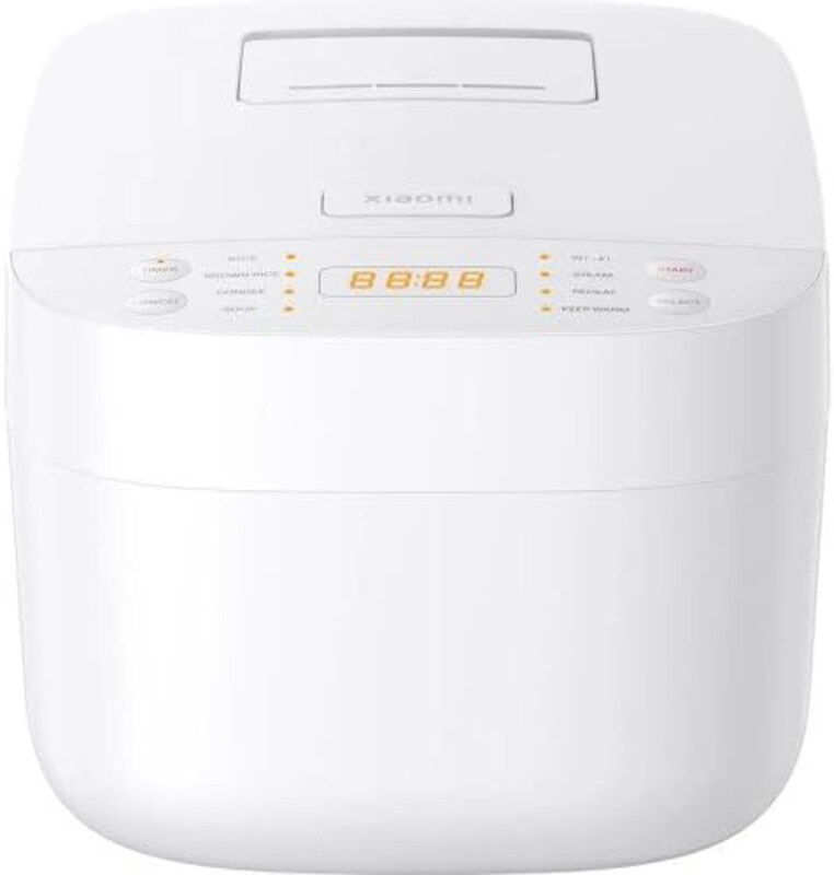 

Xiaomi 3 Ltr Smart Multifunctional Rice Cooker, 675W, White