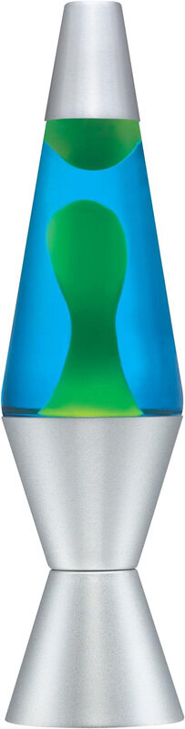 

Generic 14.5-inch Aluminium Metallic Lava Lamp, Yellow/Blue