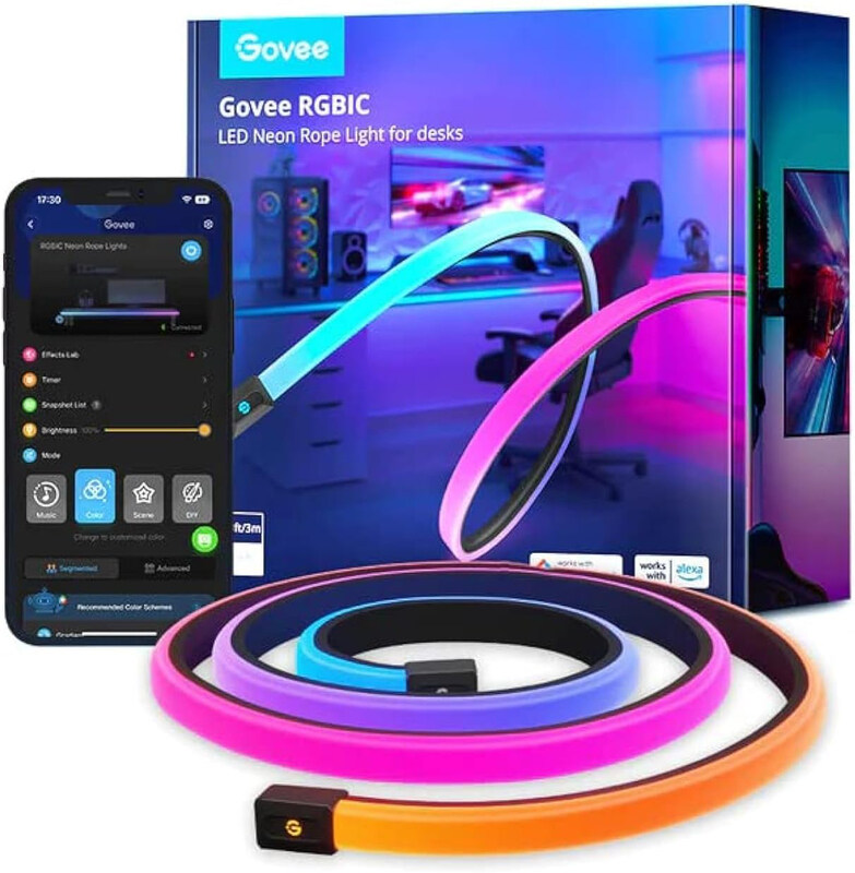 

Generic Govee Neon Gaming Table Light, Multicolour