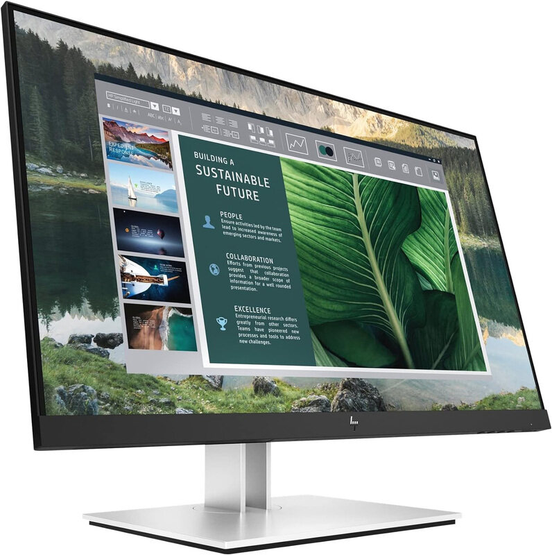 

HP E24u G4 FHD USB-C Monitor, Silver