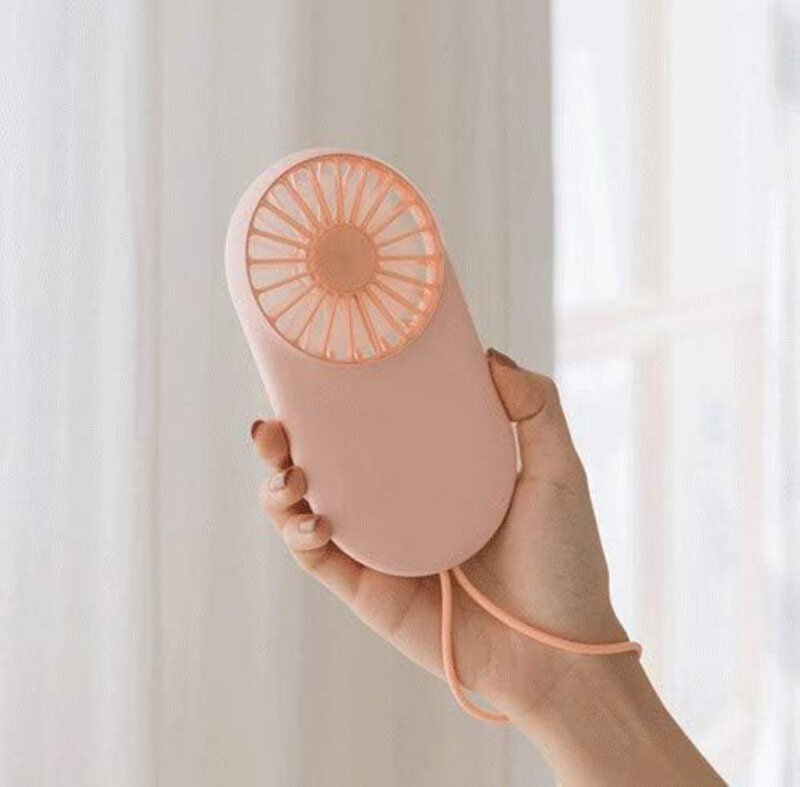 

Xlive Mini Handheld Personal Light Fan with USB, FSS01, Pink