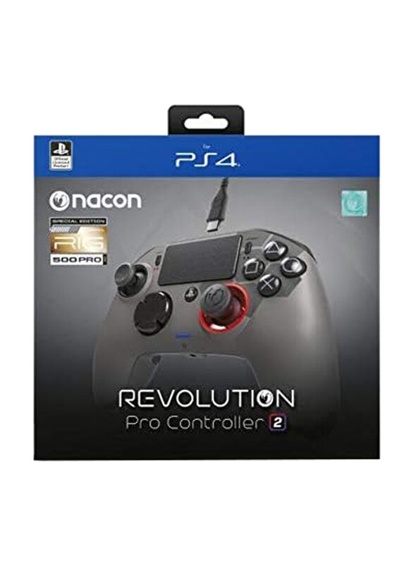 

Nacon Revolution Pro Controller 2 for PlayStation 4 (PS4), Black