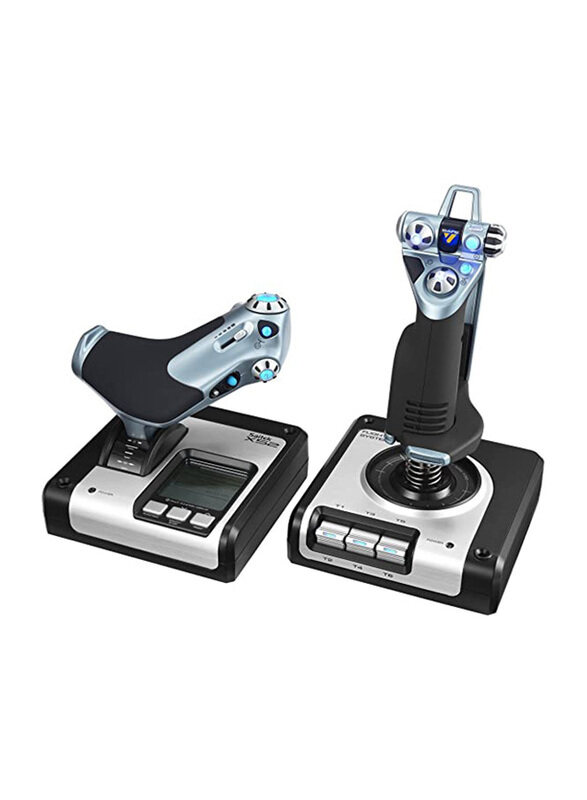 

Logitech G Saitek X52 Pro Flight Control System, Black/Silver