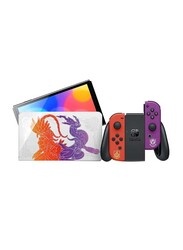 Nintendo Switch OLED Model Pokemon Scarlet & Violet Edition Controller, Orange/Purple, UAE Version