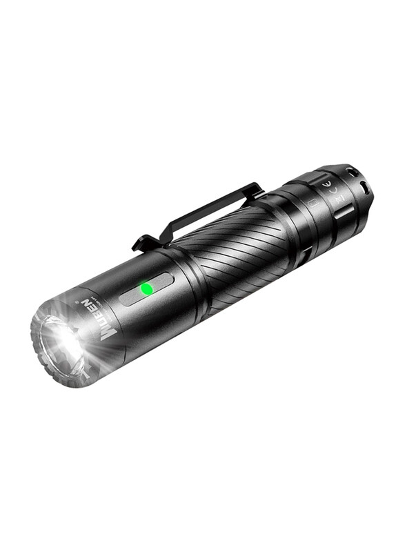 

Wuben C3 Flashlights 1200 Lumen Led Rechargeable Torch Light with 6 Modes & Water Resistant, Black