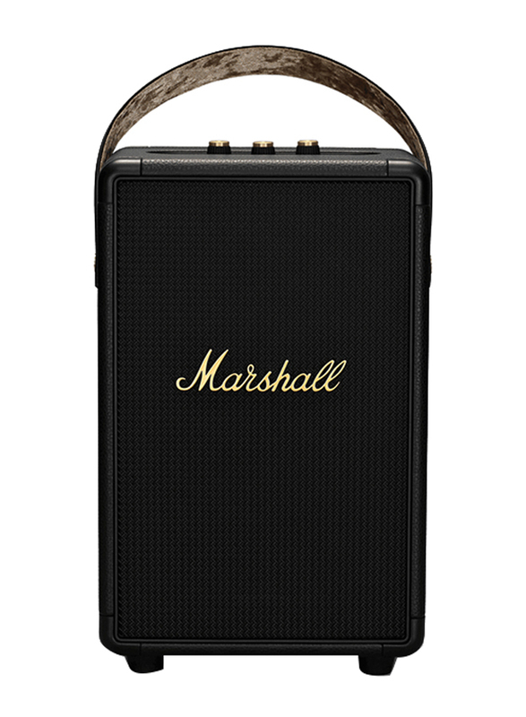 Marshall Tufton IPX2 Waterproof Portable Bluetooth Speaker, Black