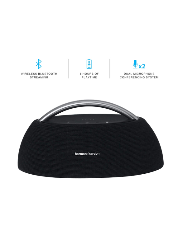 Harman Kardon Go + Play Portable Bluetooth Speaker, Black