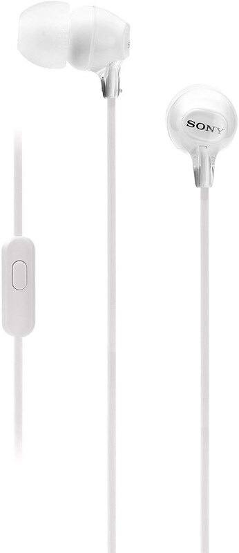 

Sony MDR-EX15AP Wired In-Ear Headphones, White