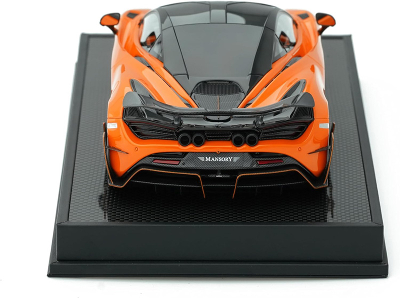 Mansory Mclaren 720 1:18 Model Car, Black/Orange