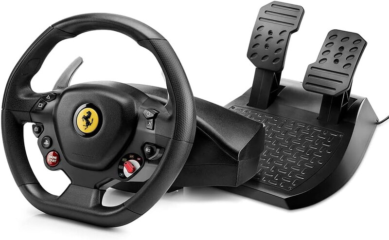 

Multiple Thrustmaster T80 Ferrari 488 GTB Edition for PS4/PS5/PC, Black