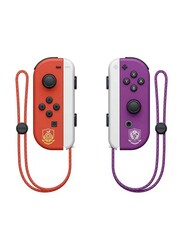 Nintendo Switch OLED Model Pokemon Scarlet & Violet Edition Controller, Orange/Purple, UAE Version