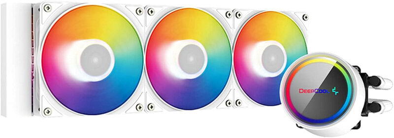 

Deepcool Gammaxx L360 A-RGB WH 1800 RPM Liquid Cooler/AIO for Intel, White