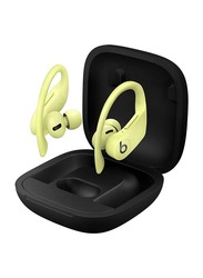 Beats Powerbeats Pro Wireless In-Ear Noise Cancelling Earphones with Mic, Spring Yellow