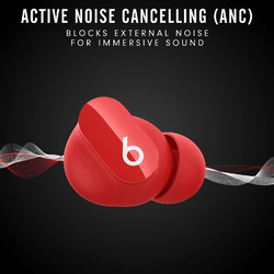 Beats Studio Buds True Wireless In-Ear Noise Cancelling Earbuds with Mic, Red