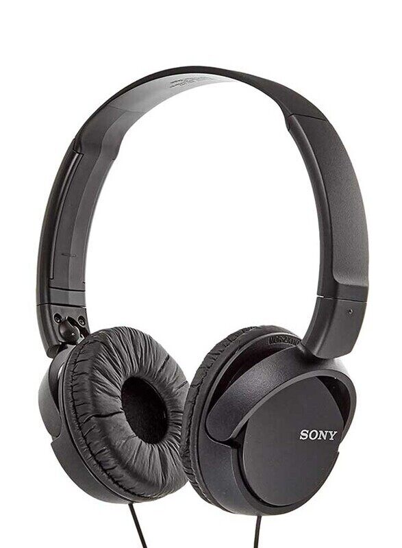 

Sony MDR ZX110AP Wired Over-Ear Headphones, Black