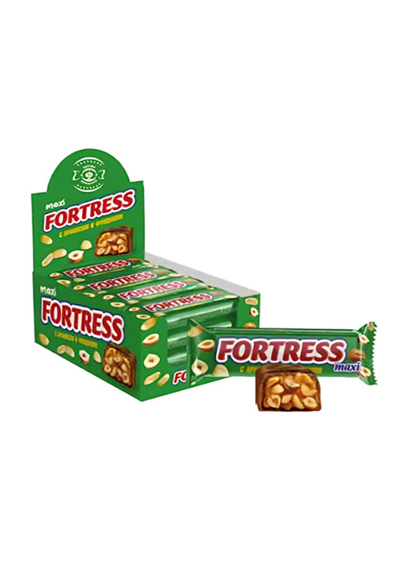 

Nevskiy Konditer Fortress Maxi with Caramel with Peanuts and Hazelnuts Glazed Bar, 1080g