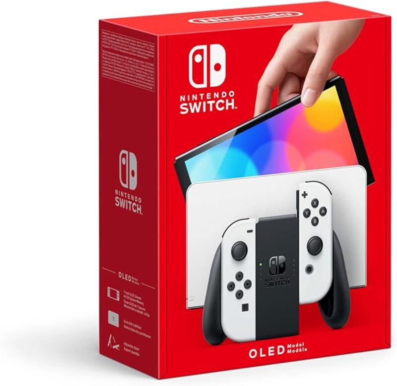 Nintendo Switch (OLED Model) White - Int'l Version