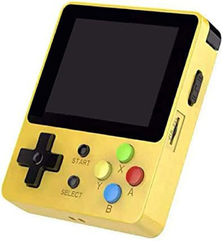 

Generic Ron shin Ldk Mini Retro Handheld Game Console, Yellow