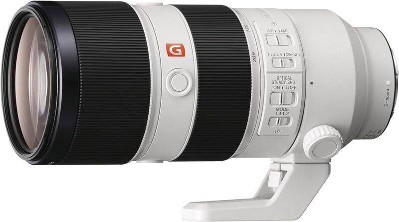 

Sony FE 70-200 mm F2.8 GM, G Master Camera Lens, SEL70200GM, Off-White
