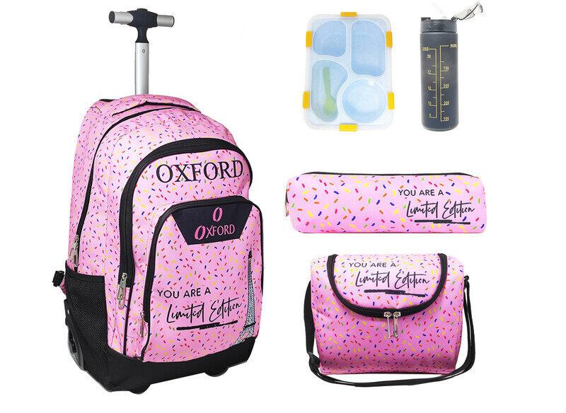 

Oxford Effiel tower 2wheel Trolley 5pcs set